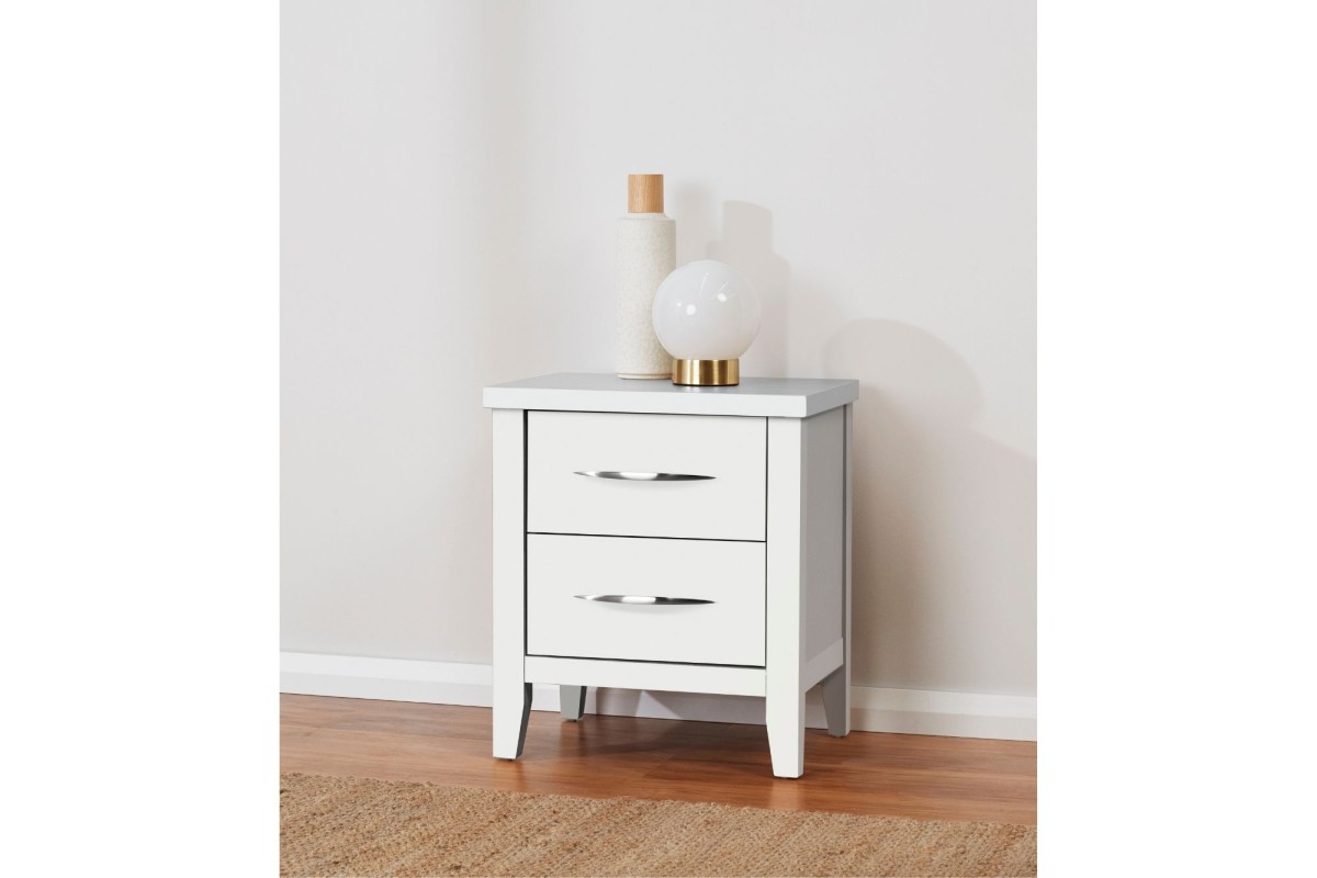 cheap tall white nightstands